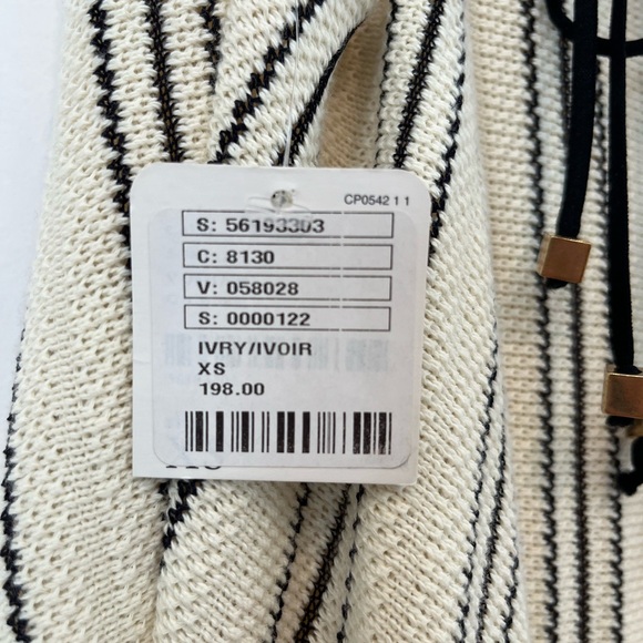 NWT Free People Backless Ivory Crochet Long Dress - Picture 10 of 10